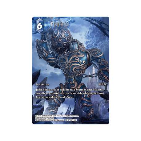 Final Fantasy TCG - Promo Bundle Famfrit" September (50 cards) - DE"