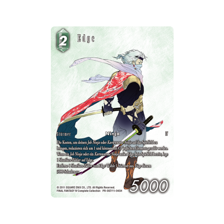 Final Fantasy TCG - Promo Bundle Edge (50 cards) Dezember - DE