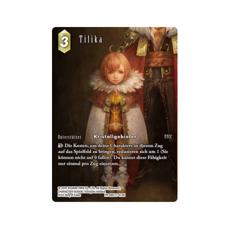 Final Fantasy TCG - Promo Bundle Tilika" November (50 cards) - DE"