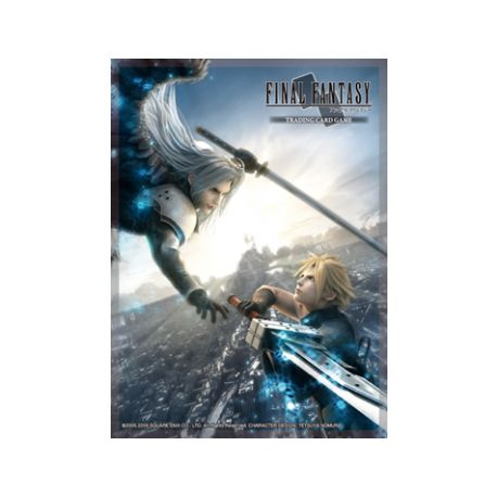 Final Fantasy TCG Supplies - Sleeves - FFVII Advent Children: Cloud/Sephiroth (60 Sleeves)