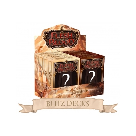 Flesh & Blood TCG - Monarch Blitz Decks Display (8 Decks) - EN
