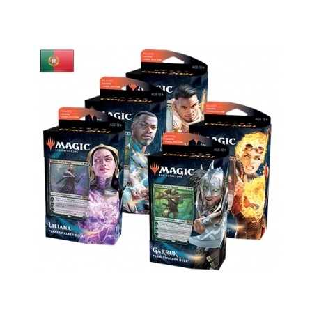 MTG - M21 Core Set Planeswalker Deck Display (10 Decks) - PT