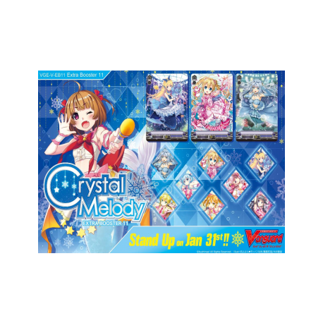 Cardfight!! Vanguard V - Crystal Melody Extra Booster Display (12 Packs) - EN