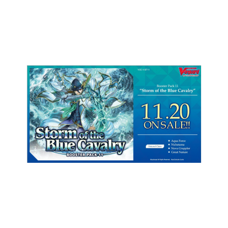 Cardfight!! Vanguard - Booster Display: Storm of the Blue Cavalry (16 Packs) - EN