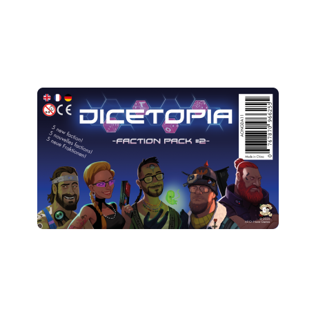 Dicetopia: Faction Pack 2 - EN/FR/DE