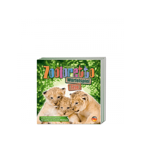 Zooloretto Würfelspiel Trio Erweiterungsblocks - DE/EN