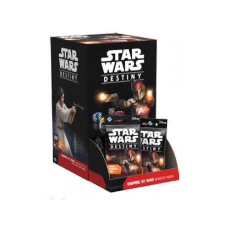 FFG - Star Wars Destiny TCDG: Empire at War Booster Display (36 Packs) (Inglés)