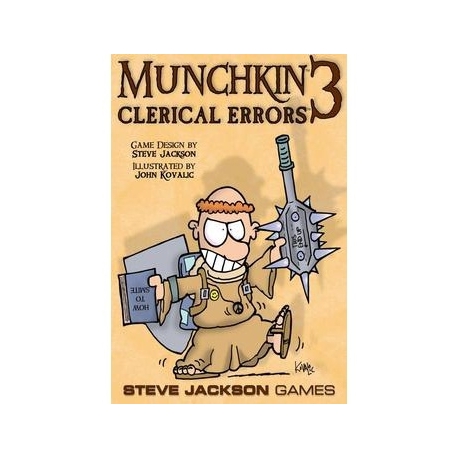Munchkin 3 - Clerical Errors (Inglés)