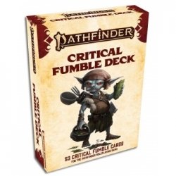 Pathfinder Critical Fumble Deck 2nd Edition (Inglés)