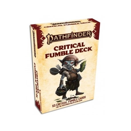 Pathfinder Critical Fumble Deck 2nd Edition - EN