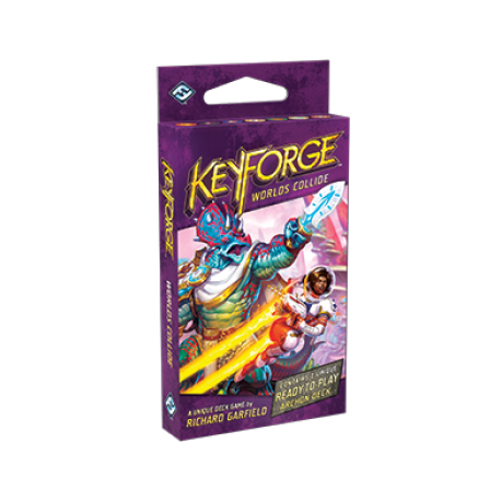 FFG - KeyForge Worlds Collide Deck Display (12 Decks) - EN