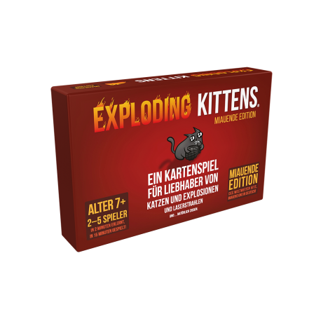 Exploding Kittens (Miauende Edition) (Alemán)