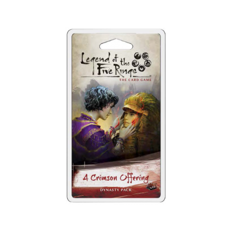FFG - Legend of the Five Rings LCG: A Crimson Offering Dynasty Pack - EN