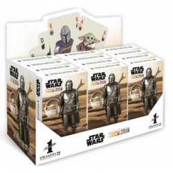 Number 1 Spielkarten - Mandalorian Baby Yoda im Display (12) (Alemán)