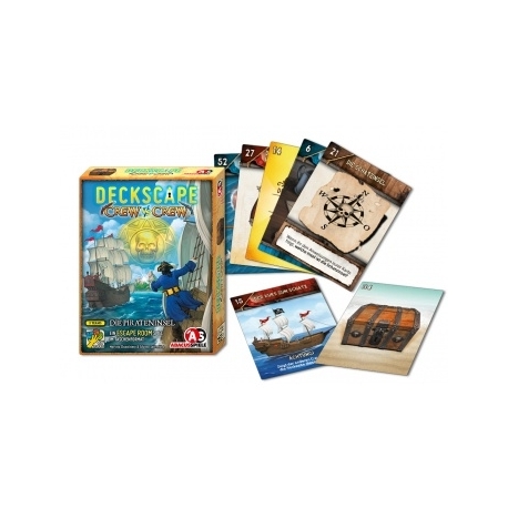Deckscape - Crew vs CrewDie Pirateninsel - DE