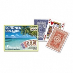Playing Cards - Schönen Urlaub, Doppelspiel