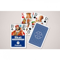 Playing Cards - Skat mit großen Eckzeichen