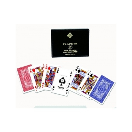 Playing Cards - Bridge-Rummy Doppelspiel