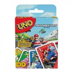 Mattel UNO Mario Kart Kartenspiel (Alemán)