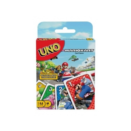 Mattel UNO Mario Kart Kartenspiel (Alemán)