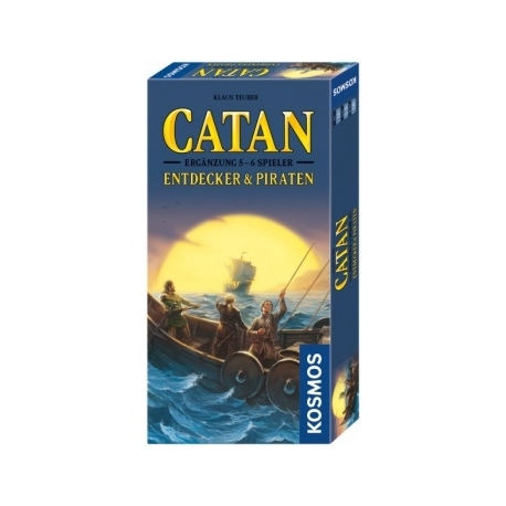 Catan - Entdecker & Piraten Ergänzung für 5-6 Spieler - DE