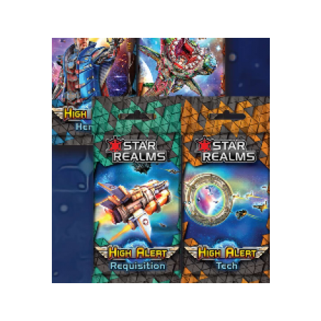 Star Realms Deckbuilding Game - High Alert Display - EN