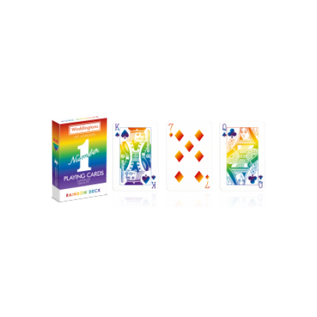 Number 1 Spielkarten - Rainbow im Display (12) (Alemán)