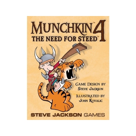 Munchkin 4 - The Need for Steed (Inglés)