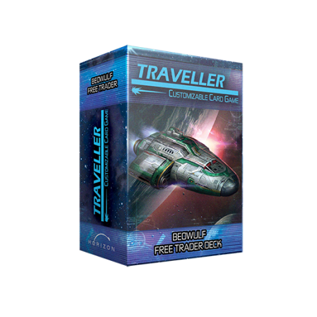 Traveller CCG Ship Deck Beowulf Free Trader Ship (Inglés)