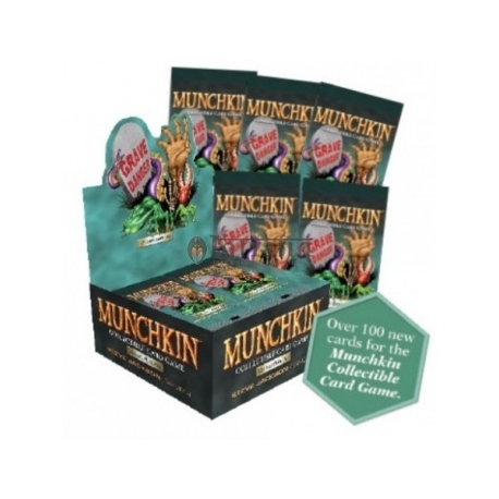 Munchkin CCG Grave Danger POP Display (24 Packs) (Inglés)