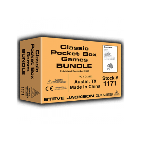 Classic Pocket Box Games Bundle (Inglés)