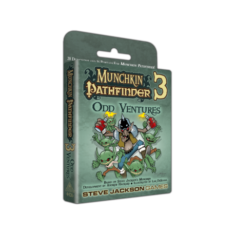 Munchkin Pathfinder 3Odd Ventures (Inglés)