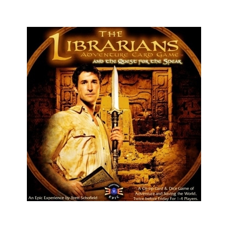 The Librarians Adventure Card Game - Quest for the Spear (Inglés)