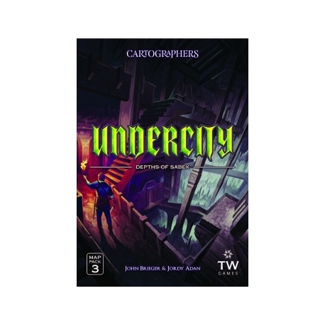 Cartographers Heroes Map Pack 3 - Undercity (Inglés)
