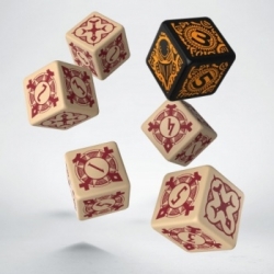 Warmachine Protectorate of Menoth Faction D6 Dice (6)