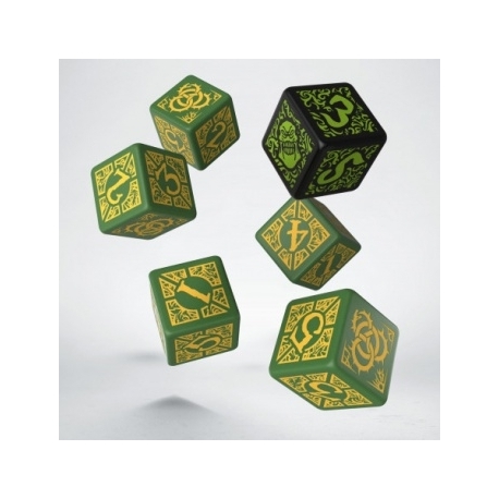 Hordes Circle Orboros D6 Dice (6)