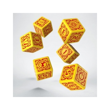 Battletech House Davion D6 Dice set