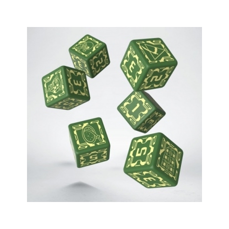 Battletech House Liao D6 Dice set