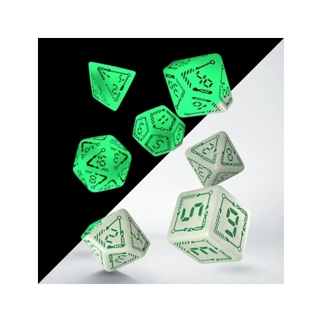 Digital Glowing Dice Set (7)