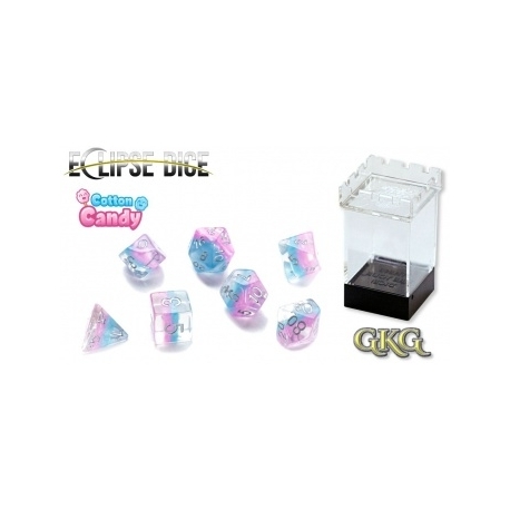 Eclipse Dice Cotton Candy (7 Dice Set)