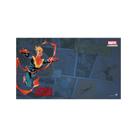 FFG - Marvel Champions: Captain Marvel Game Mat
