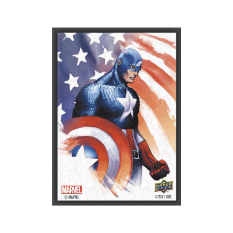 Marvel Card Sleeves - Captain America (65 Sleeves)