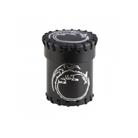 Dragon Black Leather Dice Cup