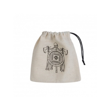 Orc Beige & black Basic Dice Bag