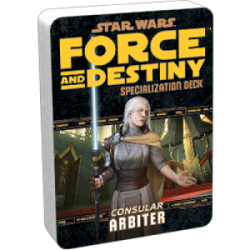 FFG - Star Wars RPG: Force and Destiny - Arbiter Specialization Deck - EN
