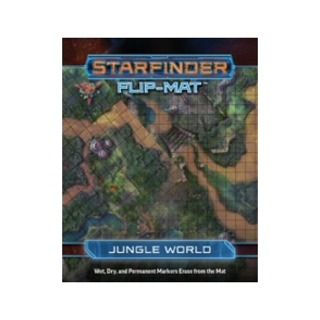 Starfinder Flip-Mat Starship: Jungle World