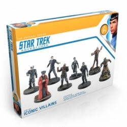 Star Trek Adventures - 32mm Miniatures, Iconic Villains (Inglés)