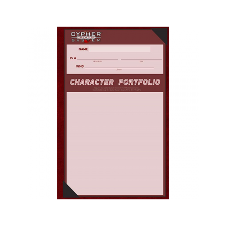 Cypher System Character Portfolio - EN