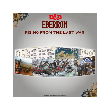 D&D - Rising from the last war - Eberron DM Screen