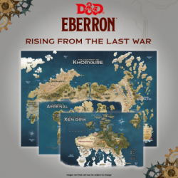 D&D - Rising From The Last War - Eberron - Map Set x3